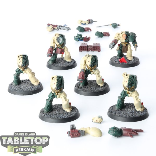 Dark Angels - 5 Terminator - bemalt