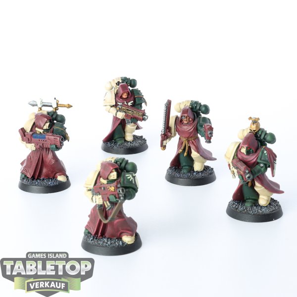 Dark Angels - 5 Veterans - bemalt