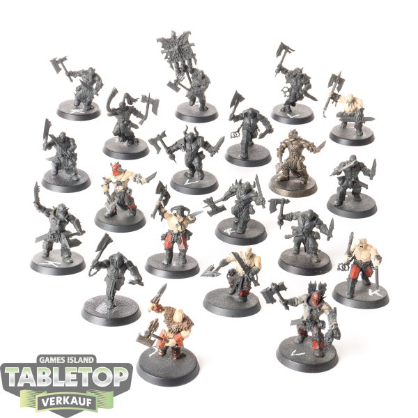 Blades of Khorne - 20 x Bloodreavers - teilweise bemalt