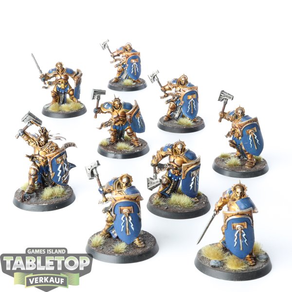 Stormcast Eternals - 9 x Liberators - bemalt