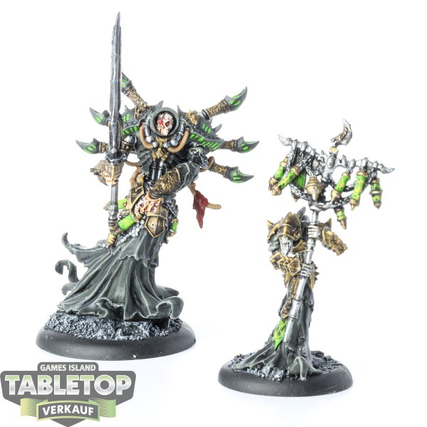 Cryx - Asphyxios the Hellbringer & Vociferen - gut bemalt