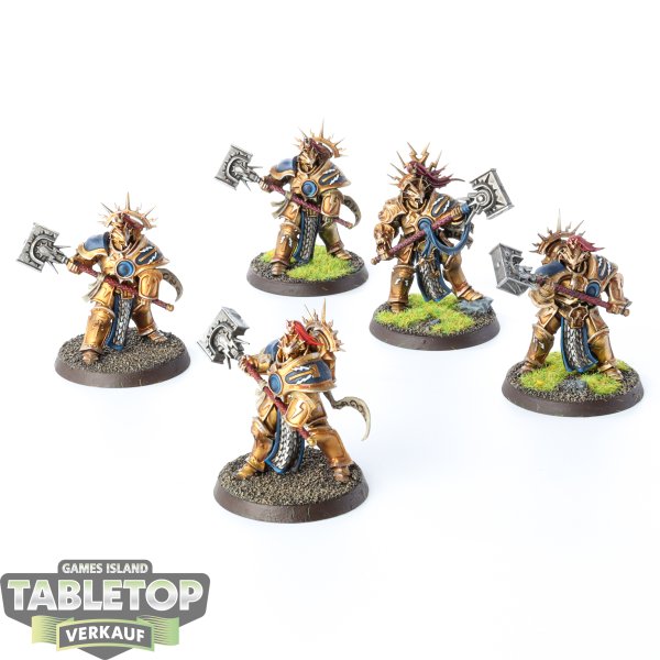 Stormcast Eternals - 5x Retributors - bemalt