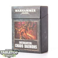 Chaos Daemons - Data Cards 7th Edition - deutsch