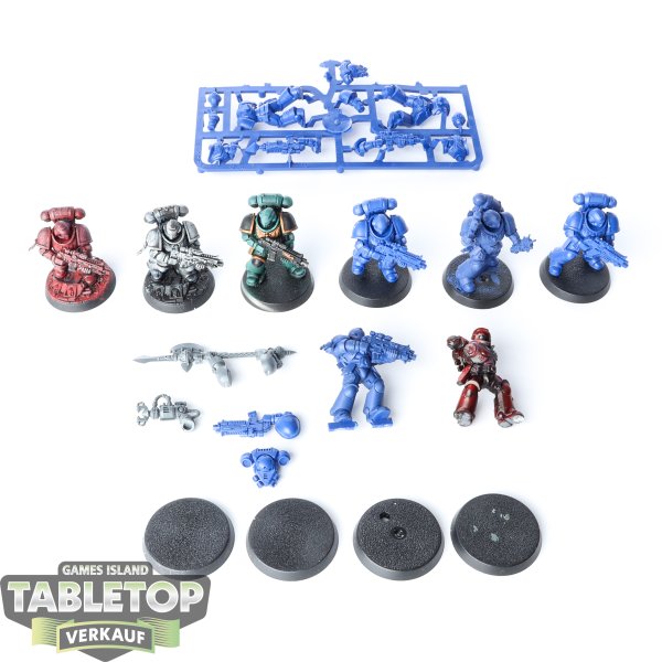 Space Marines - 10 x Primaris Intercessors - teilweise gebaut