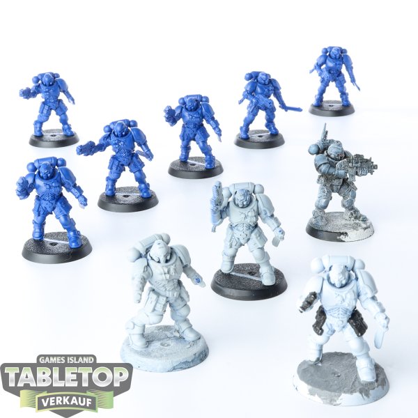 Space Marines - 10 x Primaris Reivers - teilweise bemalt