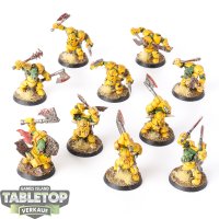 Orruk Warclans - 10x Ardboyz - bemalt