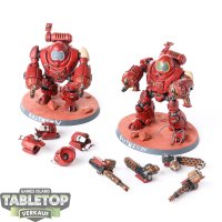 Adeptus Mechanicus - 2x Kastelan Robots - bemalt