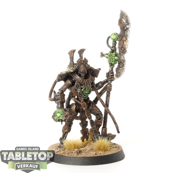 Necrons - Overlord with Tachyon Arrow - bemalt