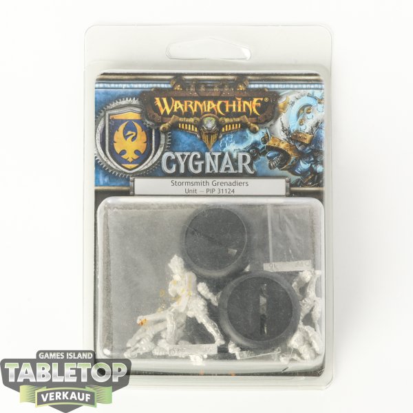 Warmachine - Cygnar - Stormsmith Grenadiers - Originalverpackt / Neu