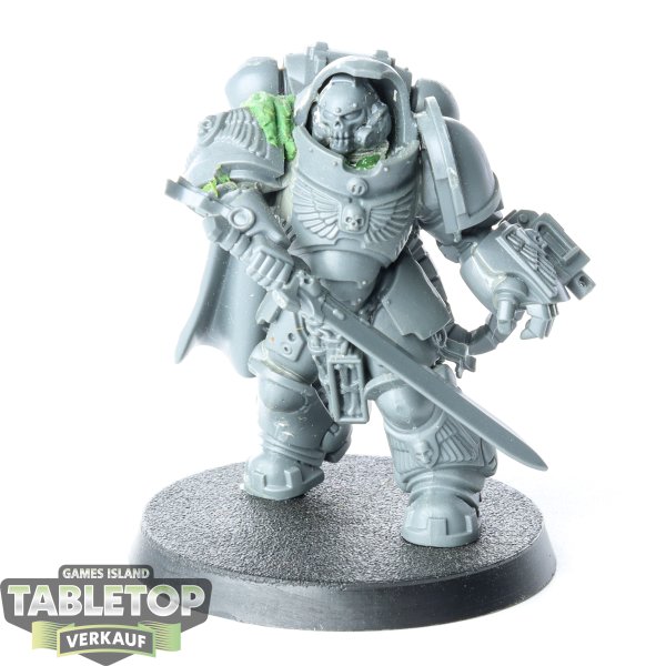 Space Marines - Captain in Gravis Armour klassisch - unbemalt