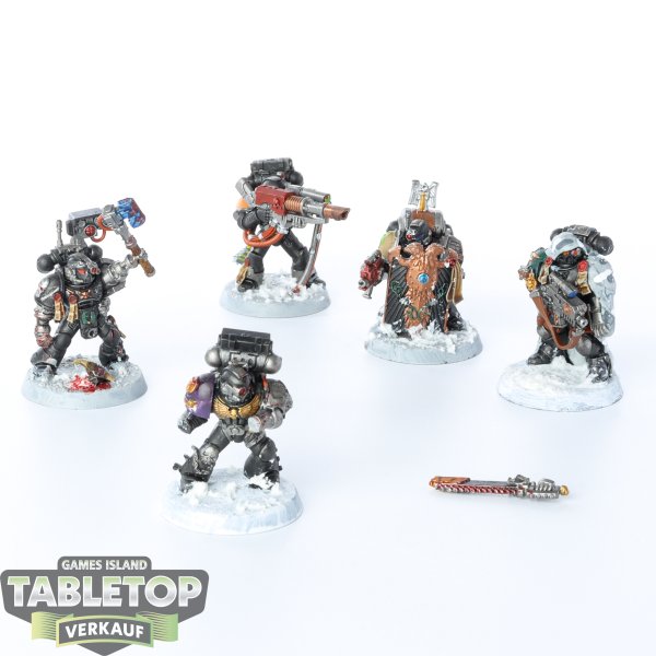 Deathwatch - 5 x Veterans - bemalt