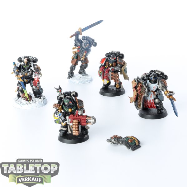 Deathwatch - 5 x Veterans - bemalt