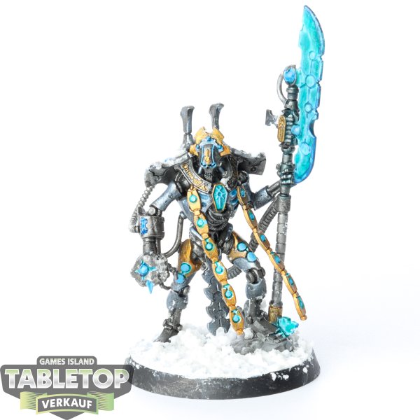 Necrons - Overlord with Tachyon Arrow - bemalt