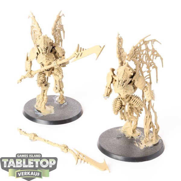 Ossiarch Bonereapers - 2 x Morghast Archai - teilweise bemalt