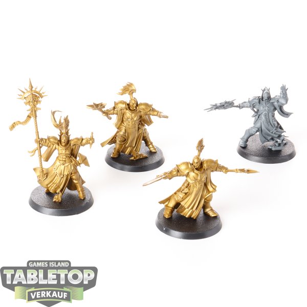 Stormcast Eternals - 4 x Evocators - unbemalt