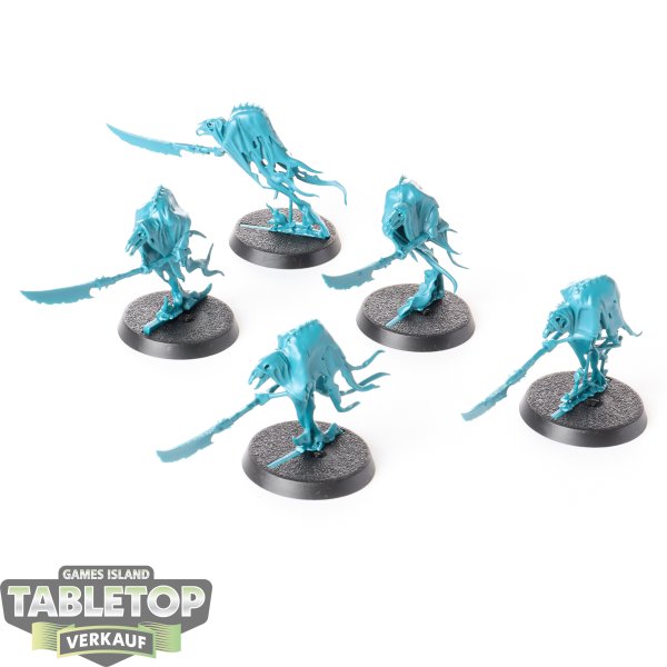 Nighthaunt - 5  x Glaivewraith Stalkers  - unbemalt