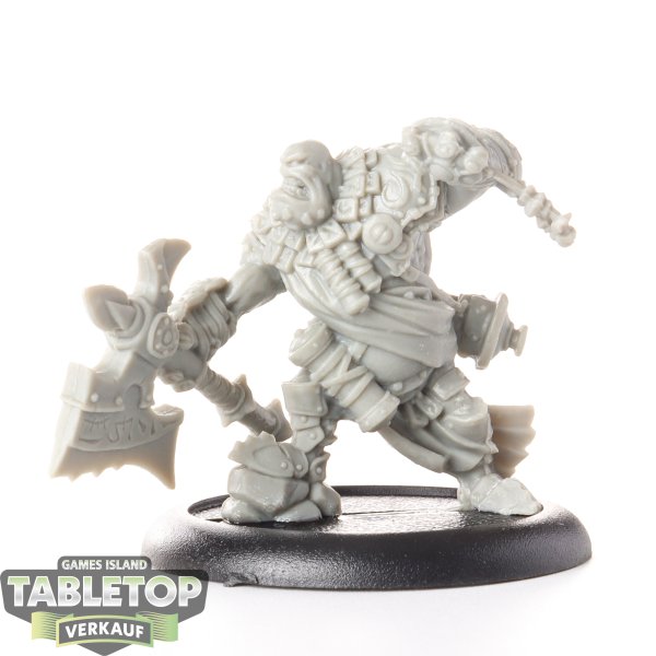 Trollbloods - Trollbloods Madrak Ironhide, Thornwood Chieftain - unbemalt