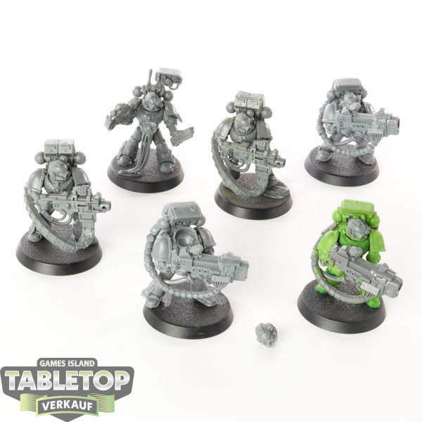 Space Marines - 6 Devastator - unbemalt