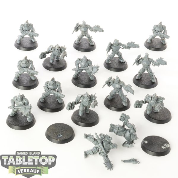 Necromunda - 15 Goliath Gang - unbemalt