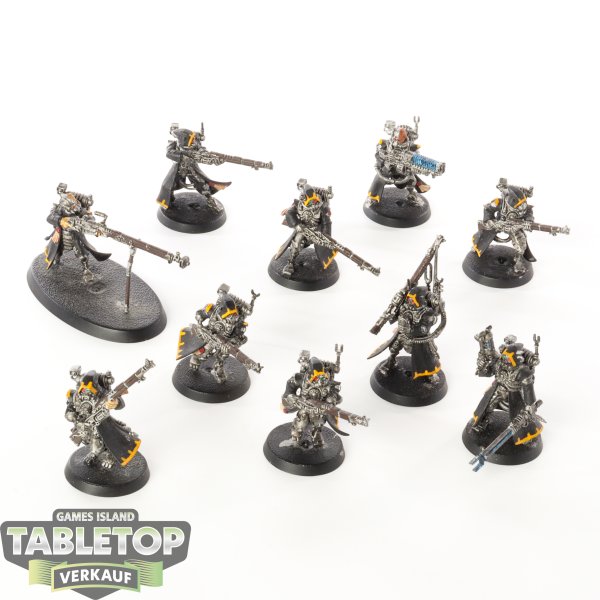 Adeptus Mechanicus - 10 x Skitarii Rangers - bemalt