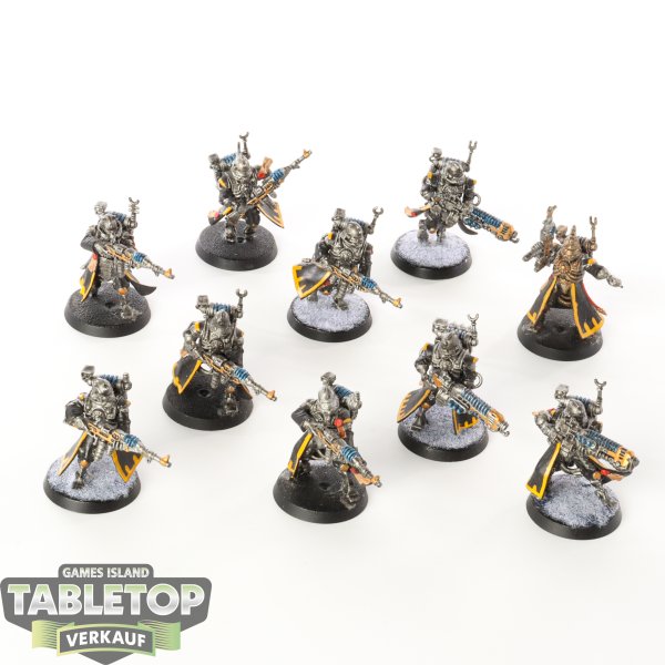 Adeptus Mechanicus - 10 x Skitarii Vanguard - bemalt