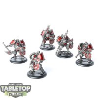 Khador - 5x Man-O-War Shocktrooper - bemalt