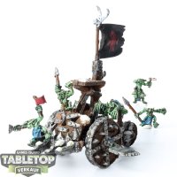 Orc & Goblin Tribes - Snotling Pump Wagon - bemalt