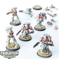 White Scars - 6 x Assault Intercessors - bemalt