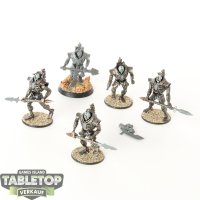 Necrons - 5x Lychguard - teilweise bemalt