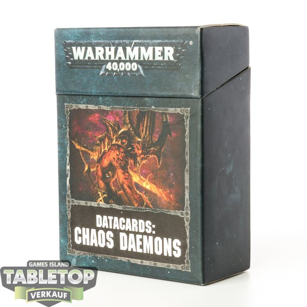 Chaos Daemons - Data Cards 8th Edition - englisch