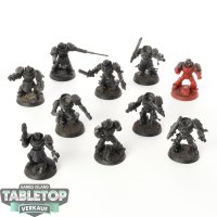 Space Marines - 10x Diverse Modelle - teilweise gebaut