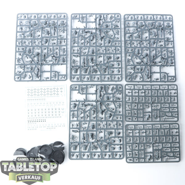 Horus Heresy - 16x Legion MKVI Tactical Squad - im Gussrahmen