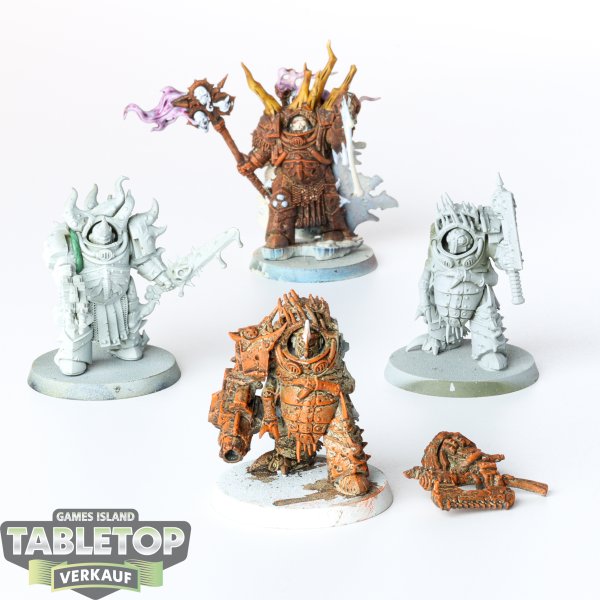 Death Guard - Lord Felthius and the Tainted Cohort - teilweise bemalt