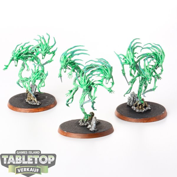 Nighthaunt - 3x Spirit Hosts - bemalt