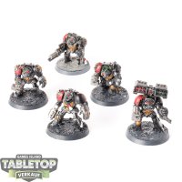 Space Marines - 5x Terminators - klassisch - bemalt