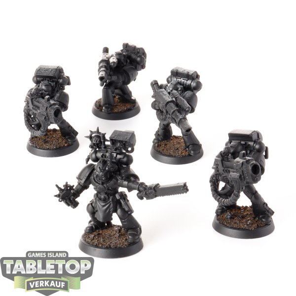 Space Marines - 5x Devastator Squad - grundiert