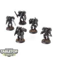 Space Marines - 5x Assault Squad -klassisch - grundiert
