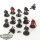 Tau Empire - 10x Fire Warriors - teilweise bemalt