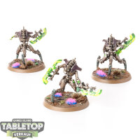 Necrons - 3x Skorpekh Destroyers - bemalt