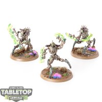 Necrons - 3x Skorpekh Destroyers - bemalt