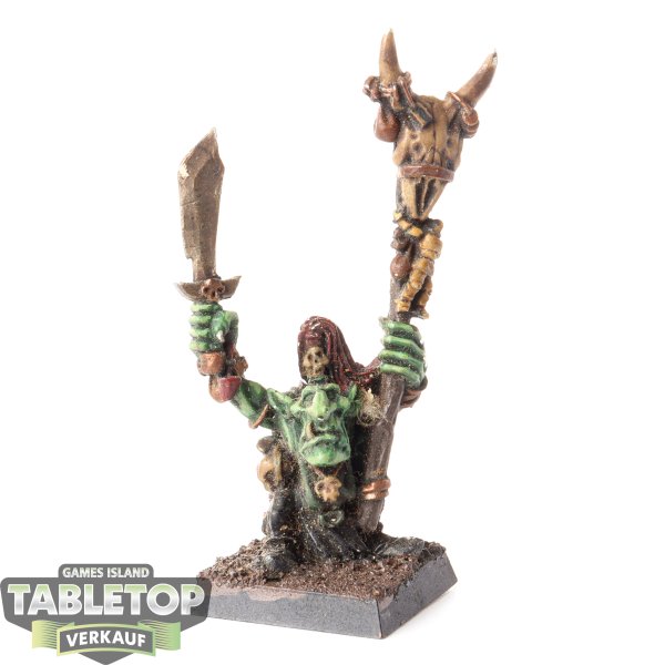 Orc & Goblin Tribes - Goblin Shaman - bemalt