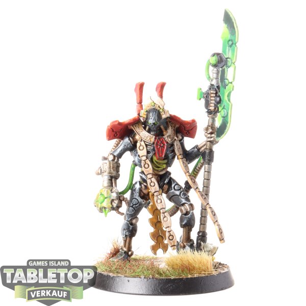 Necrons - Overlord with Tachyon Arrow - bemalt