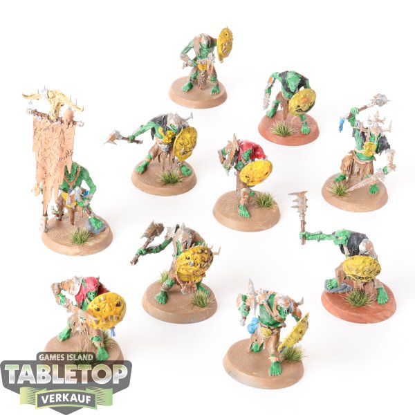 Orruk Warclans - 10 Gutrippaz - bemalt