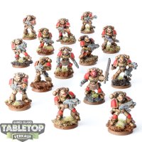 Space Marines - 14 Tactical Marines klassisch - bemalt