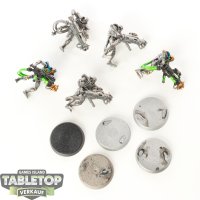 Necrons - 5 x Immortals - teilweise bemalt