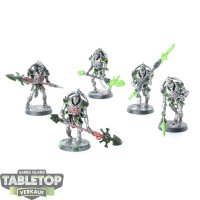 Necrons - 5 Triarch Praetorians - teilweise bemalt