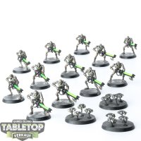 Necrons - 12 Necron Warriors & 3 Scarabs klassisch -...