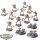 Necrons - 10 Necron Warriors & 3 Scarabs klassisch - teilweise bemalt