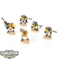 Space Marines - 5 Scouts - bemalt