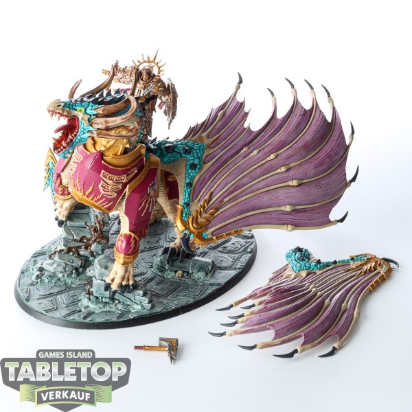 Stormcast Eternals - Lord-Celestant on Stardrake - bemalt